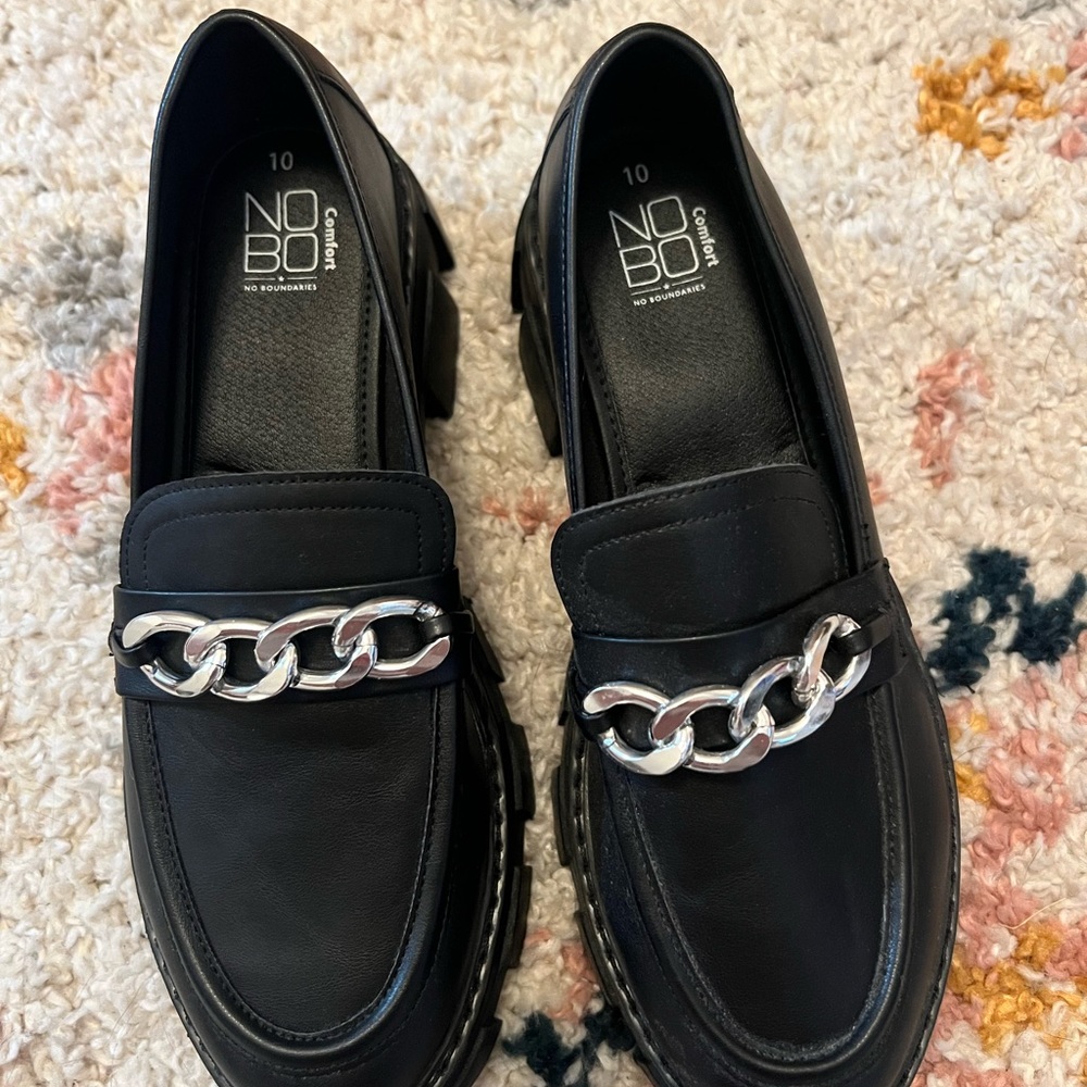 No Boundaries Black Loafers